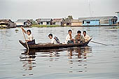 Tonle Sap - Prek Toal floating village  - every day life 